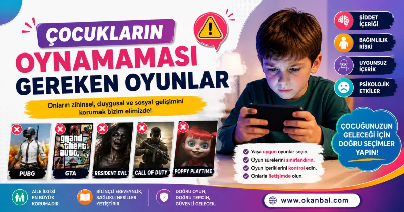 Çocukların Oynamaması Gereken Oyunlar