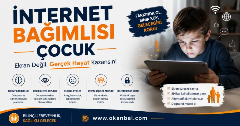 İnternet Bağımlısı Çocuk