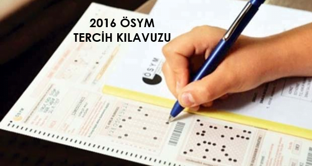 2016 TERCİH KILAVUZU