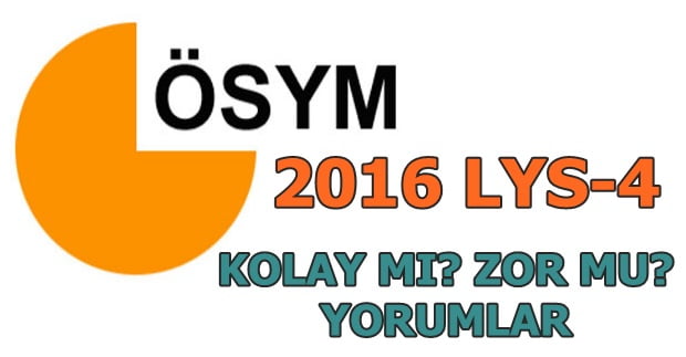 LYS 4 YORUMU