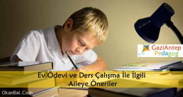 ev odevi ders calisma onerileri gaziantep pedagog cocuk psikologu